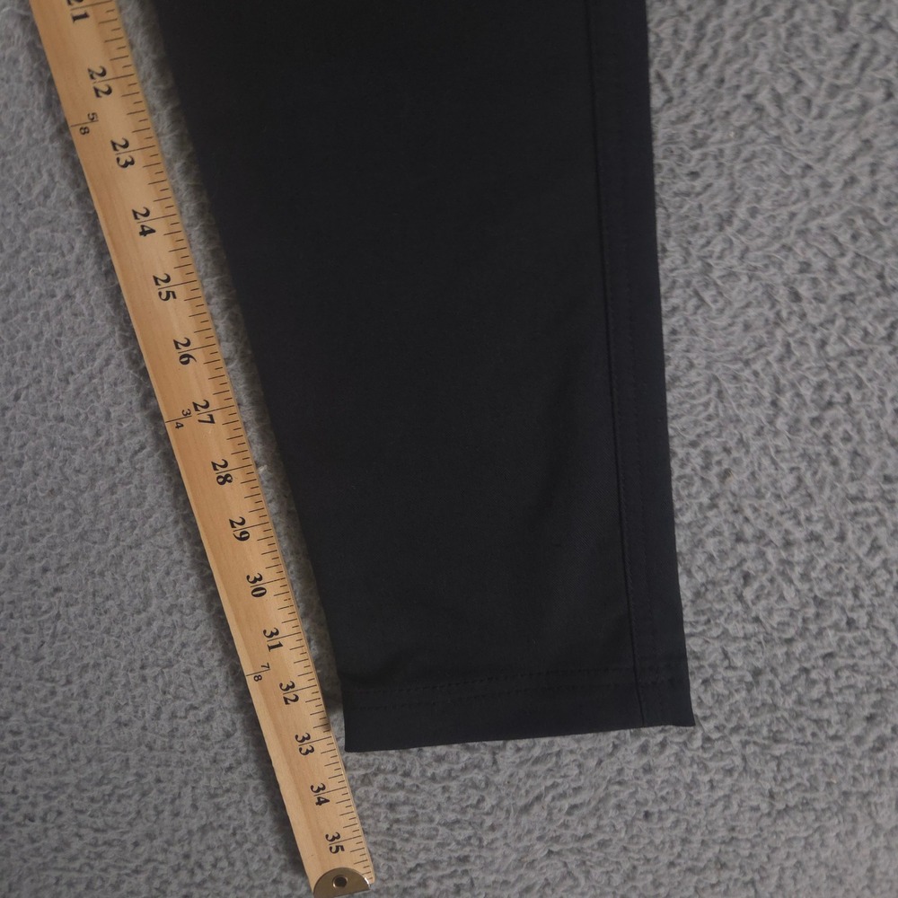 Tilit Nyc Pants Mens 30x35 Black Chef Goods Slim Straight Stretch Utility Work View 3